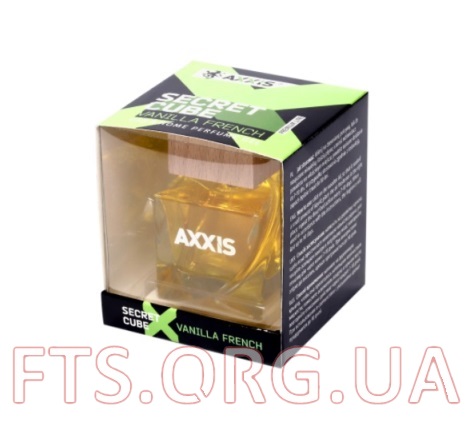 Ароматизатор AXXIS PREMIUM Secret Cube - 50ml запах Vanilla French