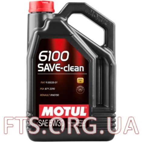 Масло 6100 SAVE-CLEAN 5W30
