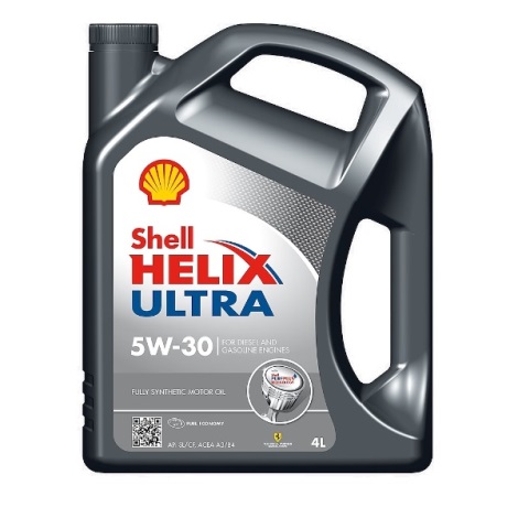 Масло моторное Shell Helix Ultra SAE 5W-40 SN / CF (Канистра 4л)